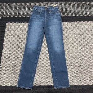 Madewell Stovepipe Jeans Women’s Sz 24 Preppy Academia Classic Y2K Slim Straight